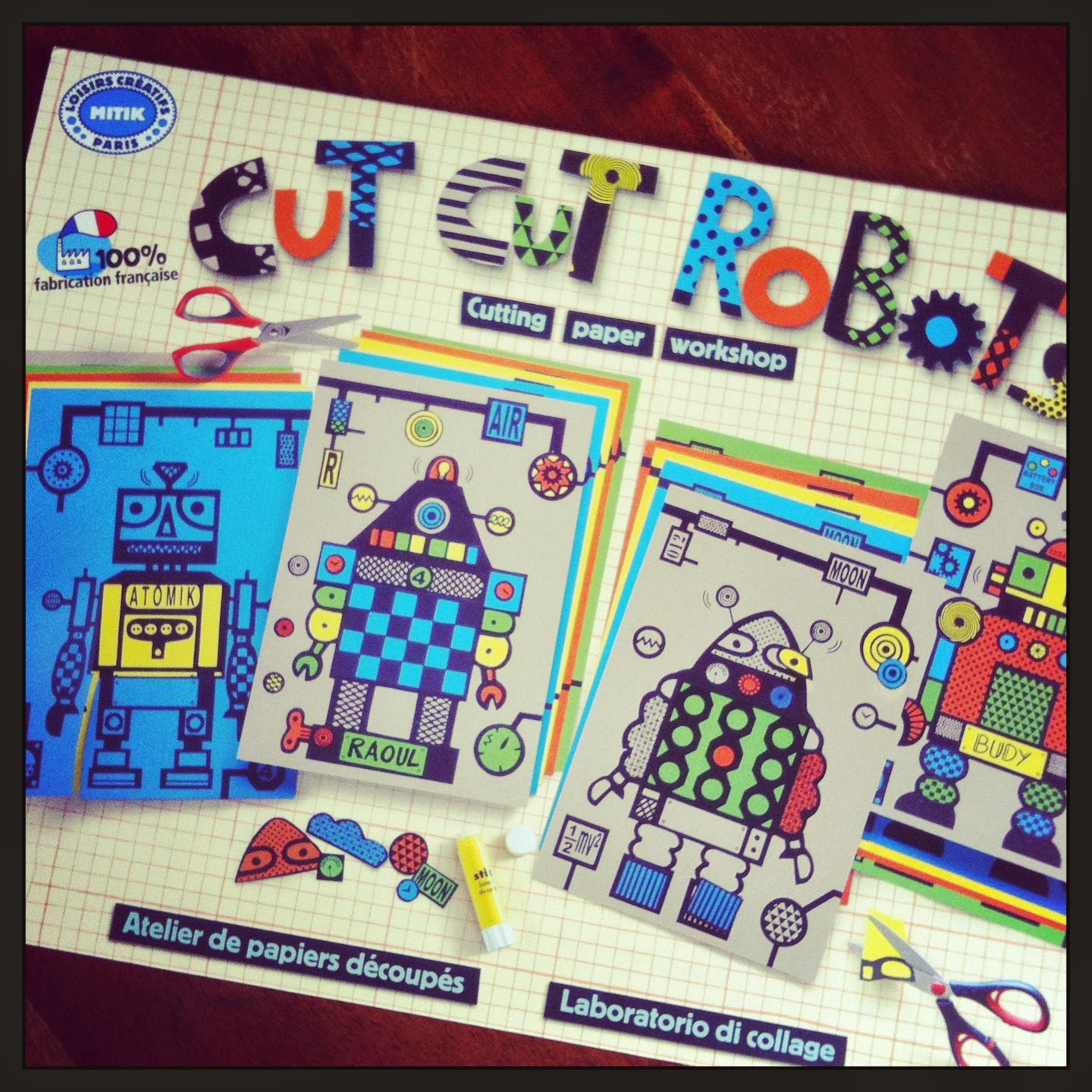  Le blog d'une maman (im)parfaite Découpagecollage une activité